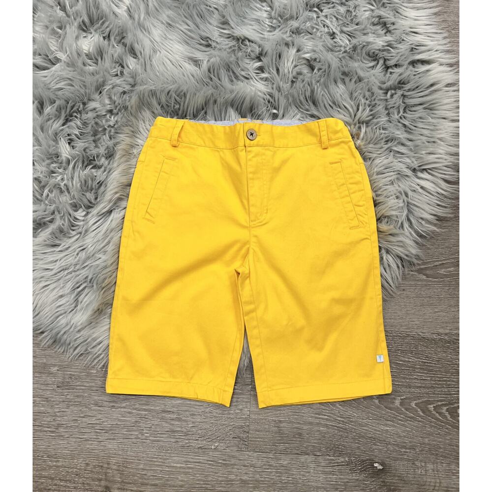 FORE!! Boys Basic Yellow Colored Sunray Shorts Size 10/12